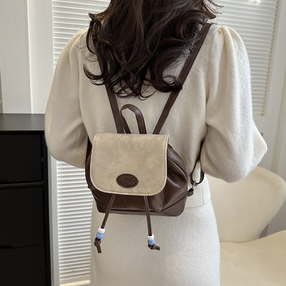 PU Structured Shoulder Bag