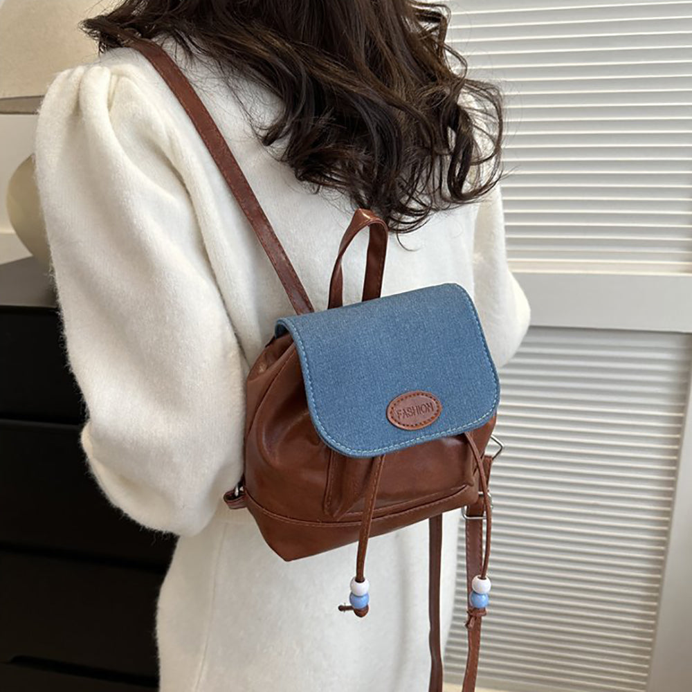 PU Structured Shoulder Bag