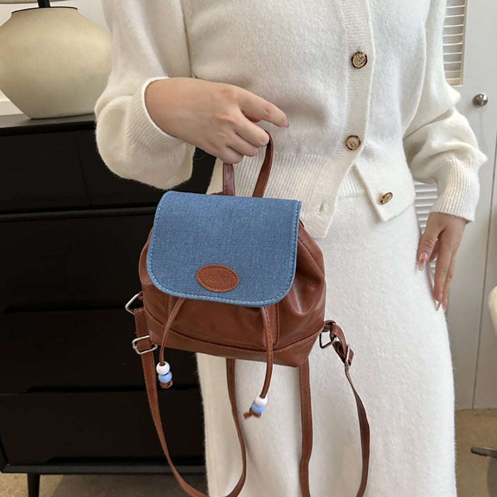 PU Structured Shoulder Bag
