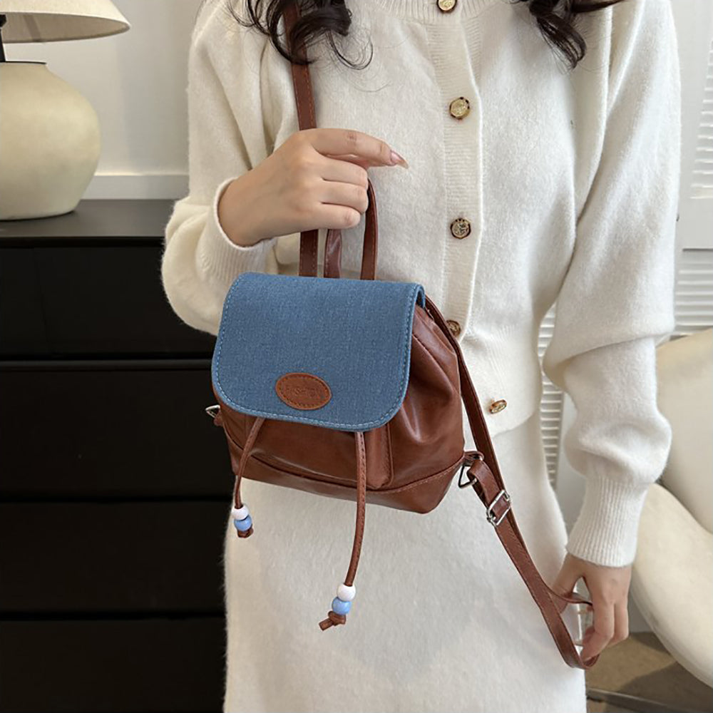 PU Structured Shoulder Bag
