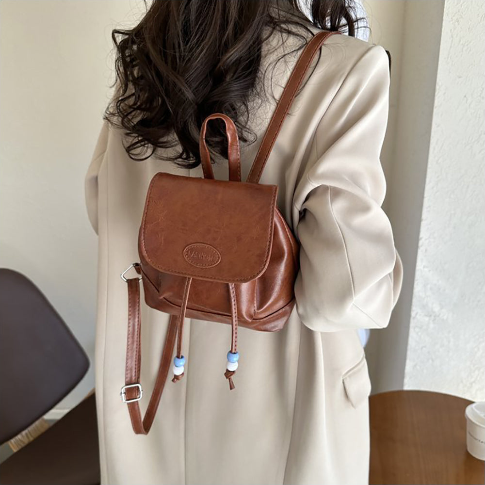 PU Structured Shoulder Bag