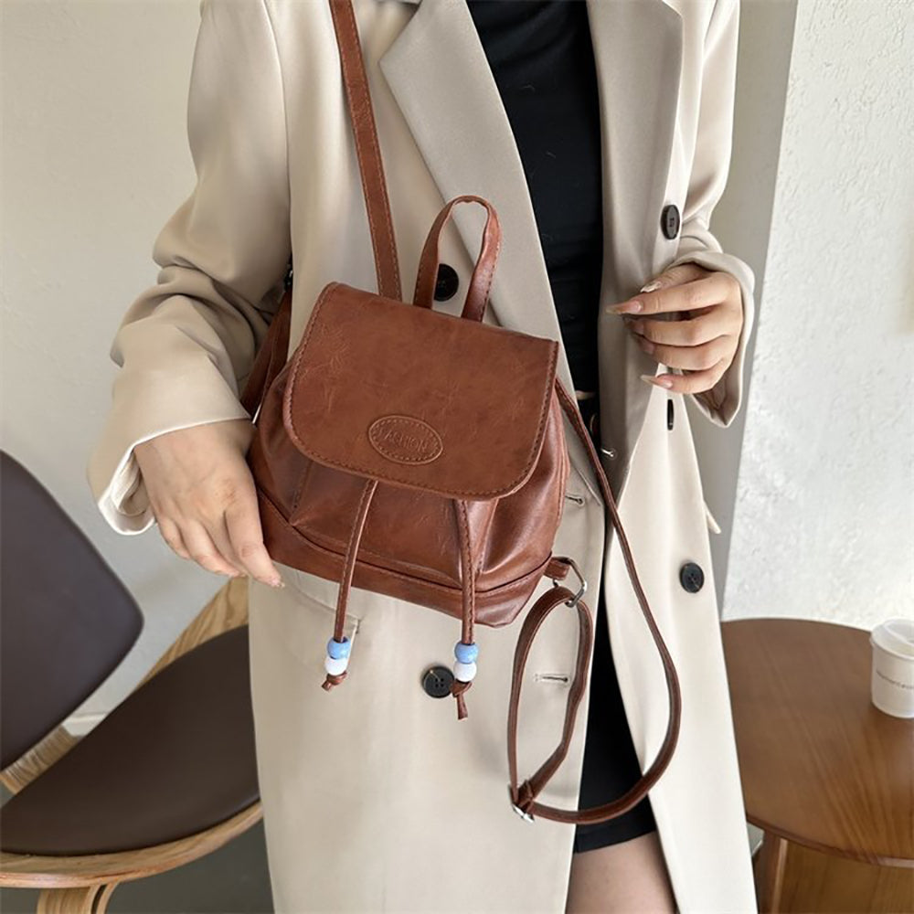PU Structured Shoulder Bag