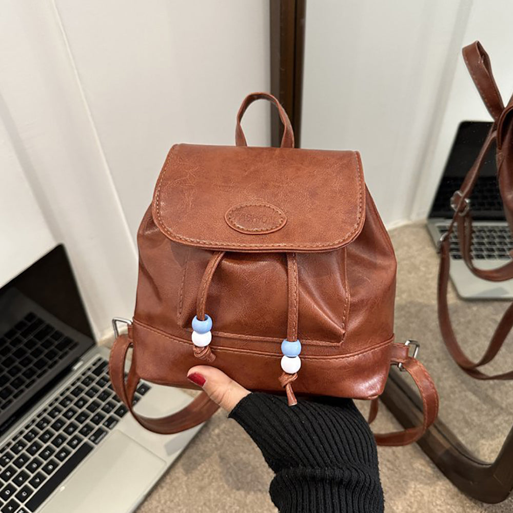 PU Structured Shoulder Bag