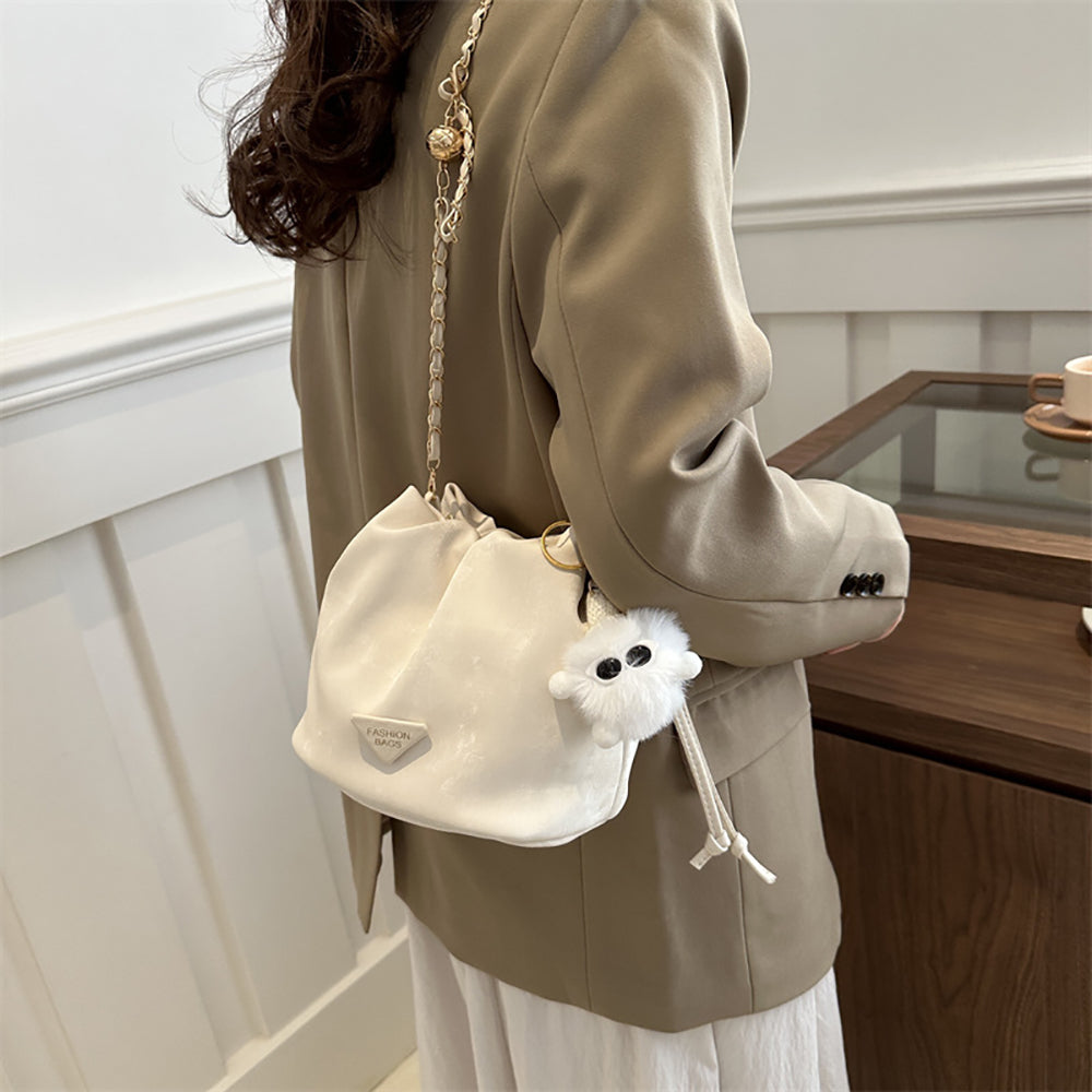 Handheld Bag with Applique