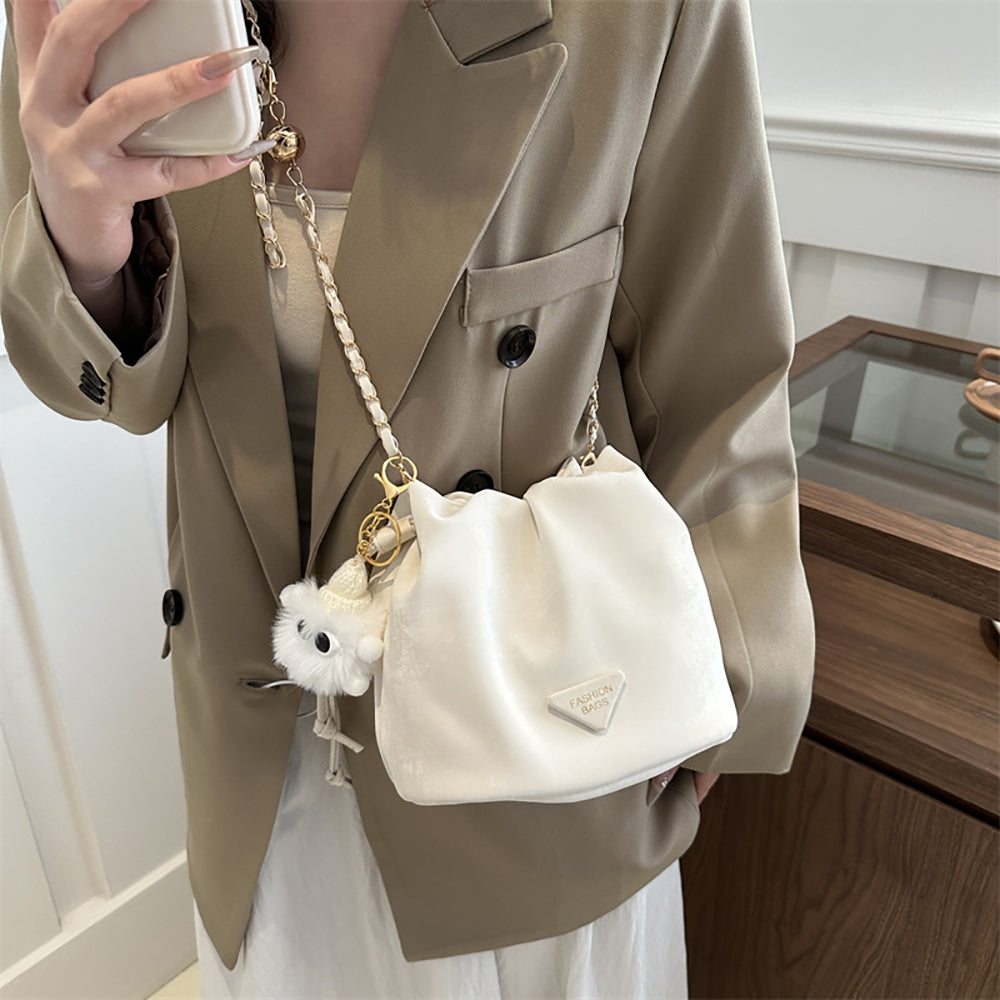 Handheld Bag with Applique