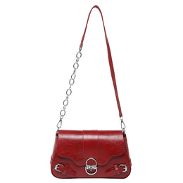 PU Structured Shoulder Bag
