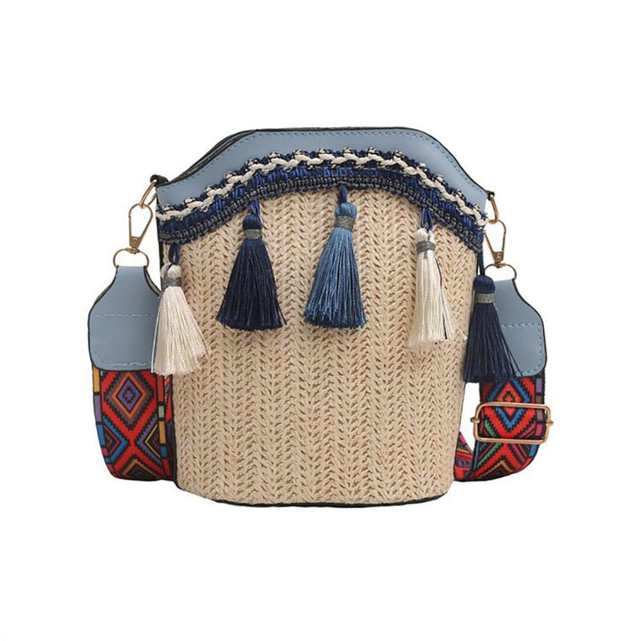 Bucket Sling Bag with Applique