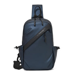 Blue Solid Crossbody Sling Bag