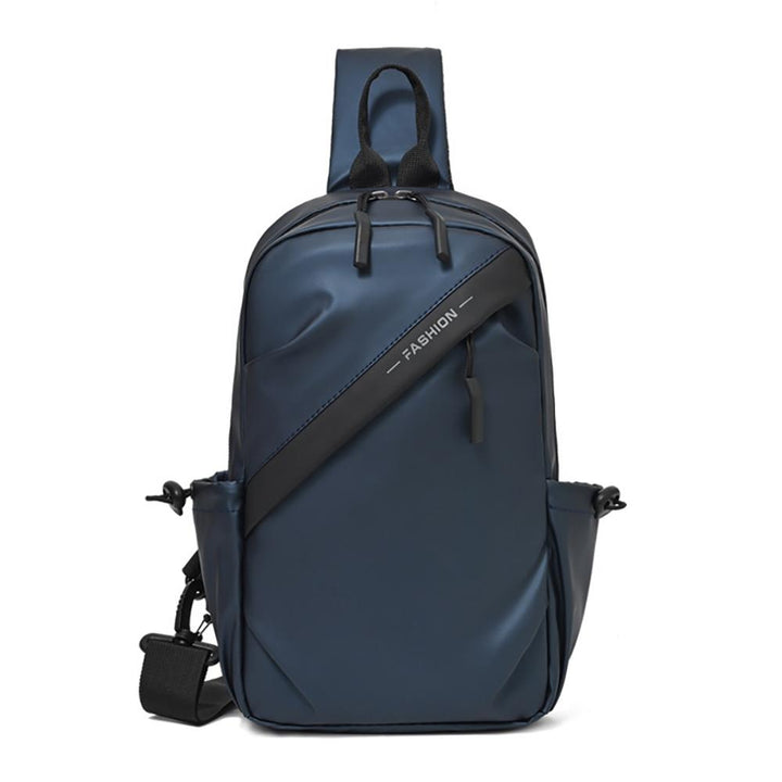 Blue Solid Crossbody Sling Bag