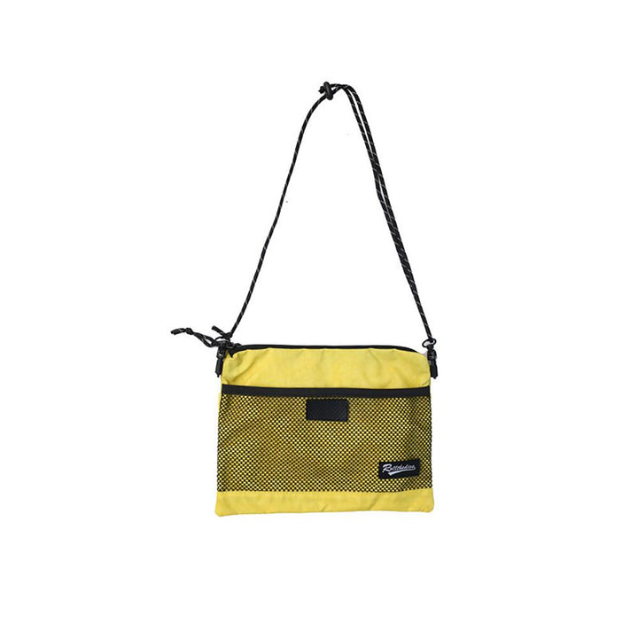 Yellow Printed Shopper Shoulder Bag