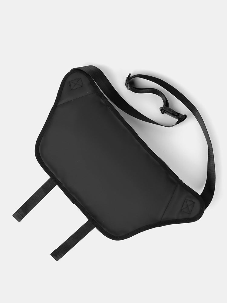 Black Solid One Handle Hobo Bag