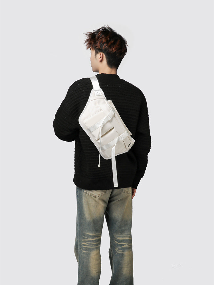 Black Solid One Handle Hobo Bag