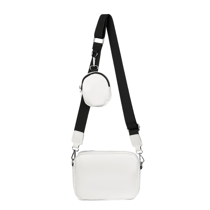 Black Solid One Handle Sling Bag