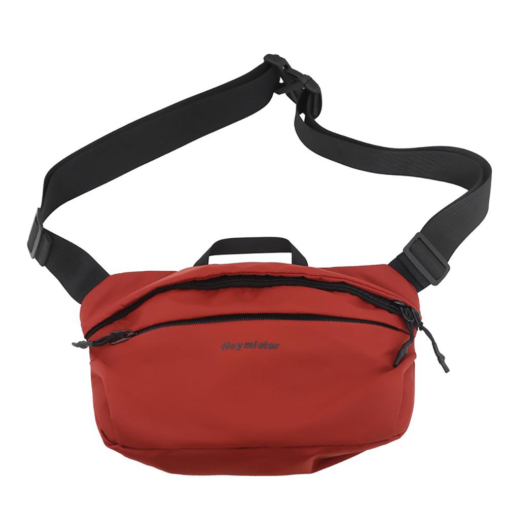Red Solid Crossbody Sling Bag