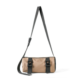 Black Solid One Handle Sling Bag