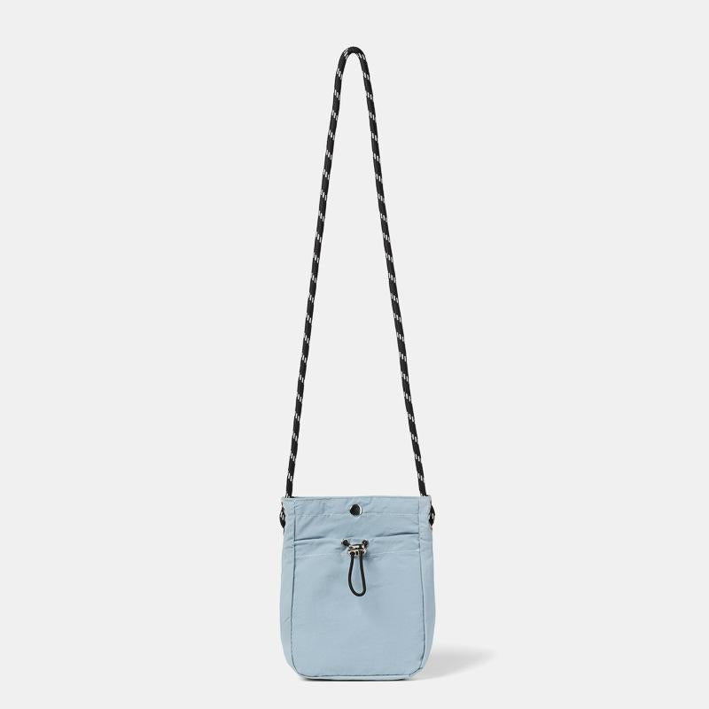 Black Solid One Handle Sling Bag