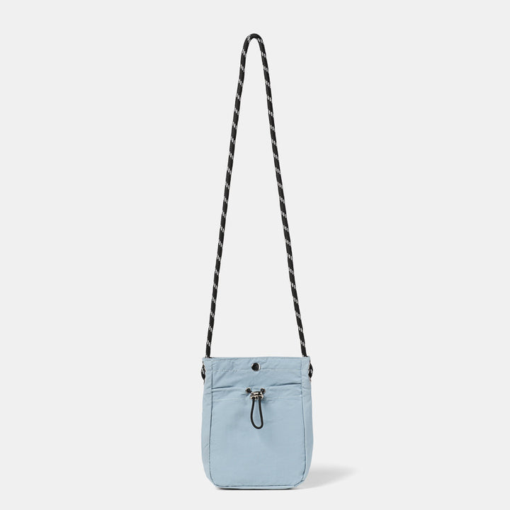 Black Solid One Handle Sling Bag