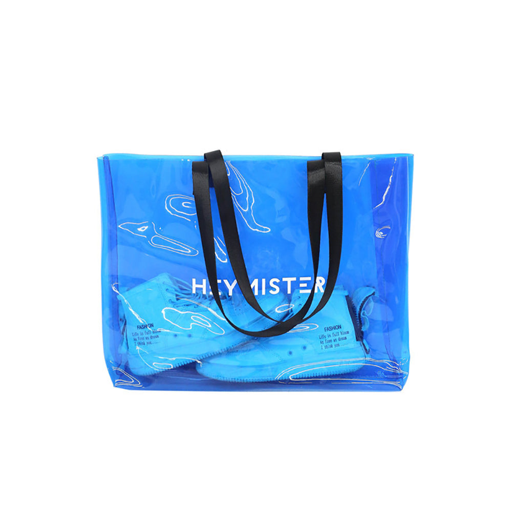 Printed Shopper Tote Bag