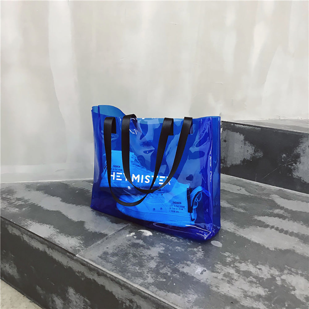 Printed Shopper Tote Bag