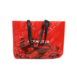 Printed Shopper Tote Bag