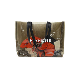 Printed Shopper Tote Bag