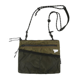 Black Solid One Handle Sling Bag