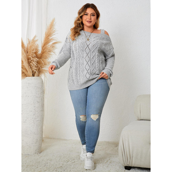 Women Cable Knit Pullover