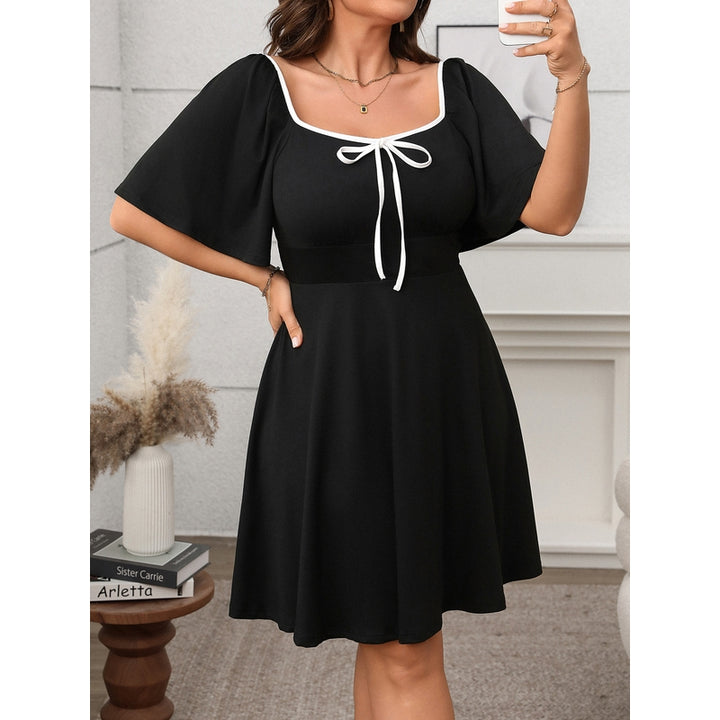 Women Fit & Flare Midi Dress