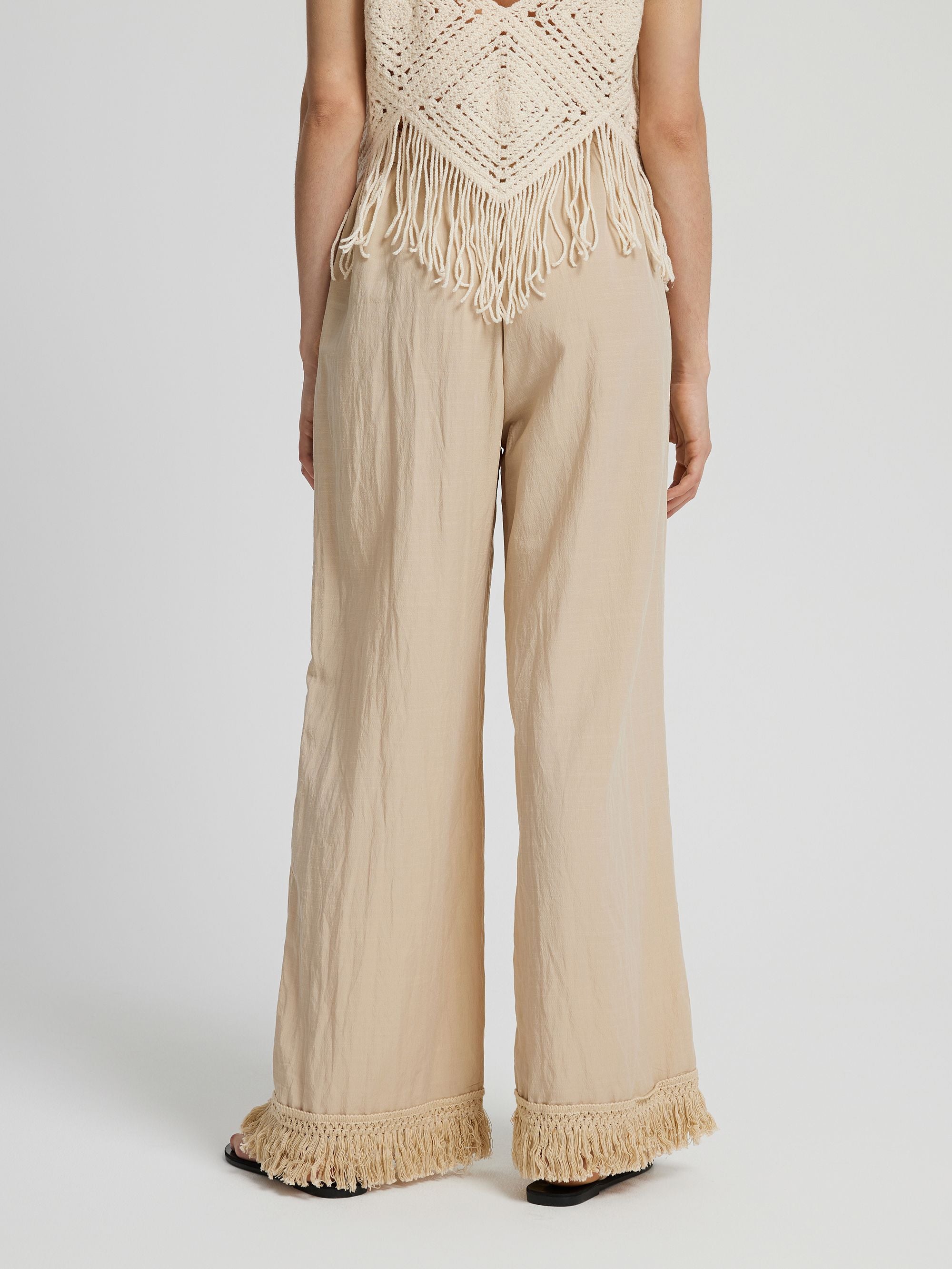 Women Straight Fit Parallel Trousers