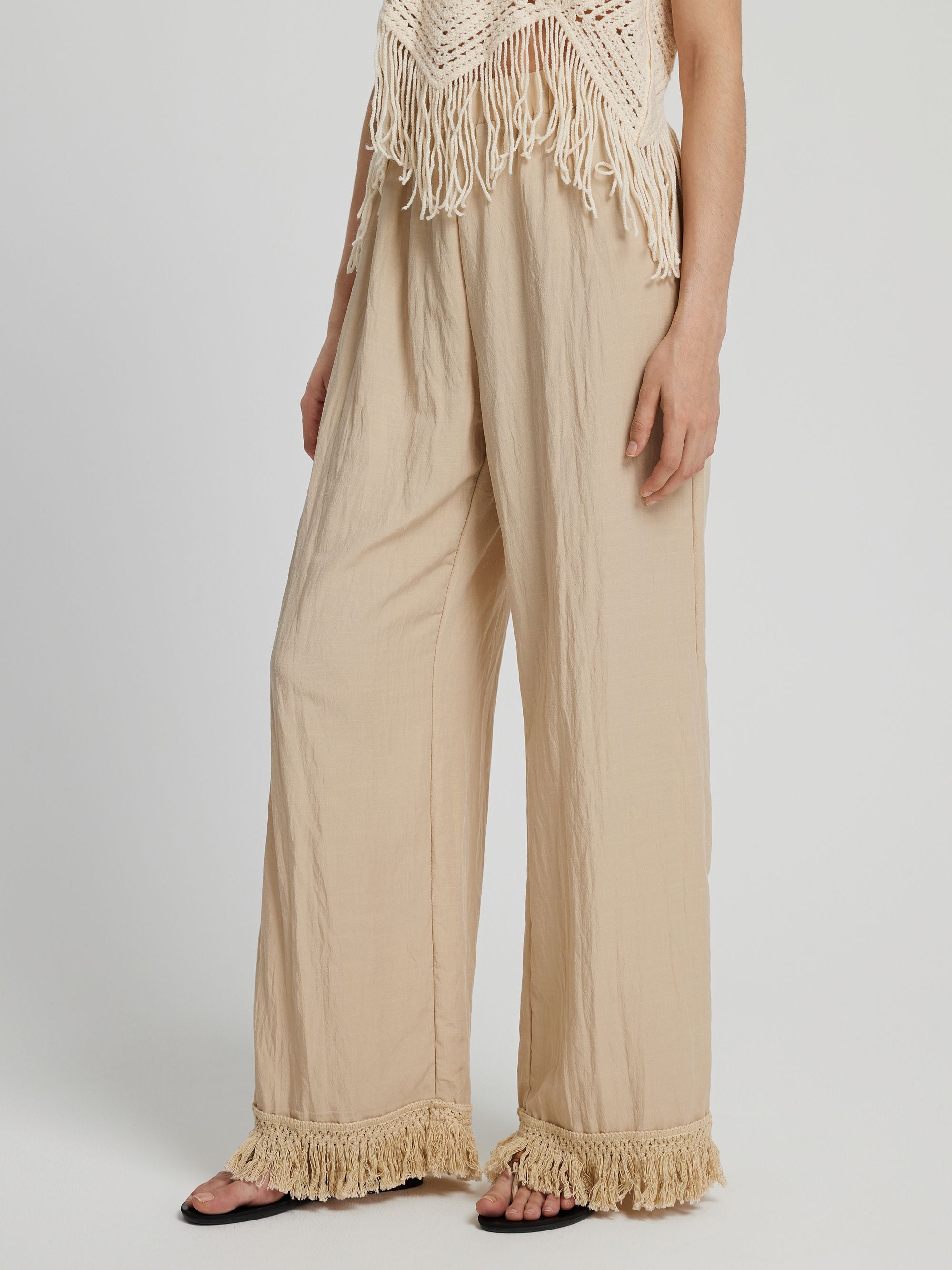 Women Straight Fit Parallel Trousers