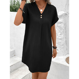 Women Self Design Pleated Kaftan Dress