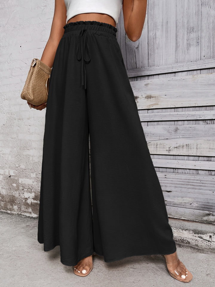 Women Loose Fit Pleated Trousers