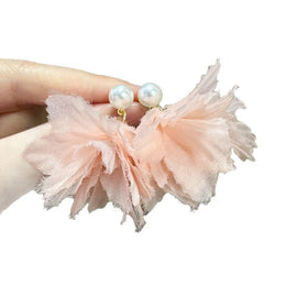 Pearls Beaded Contemporary Drop Earrings