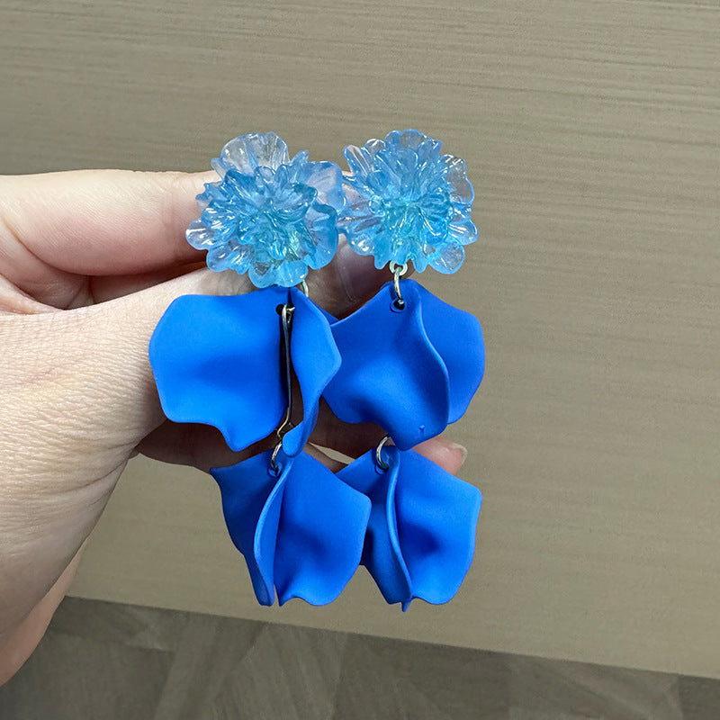 Contemporary Drop Earrings