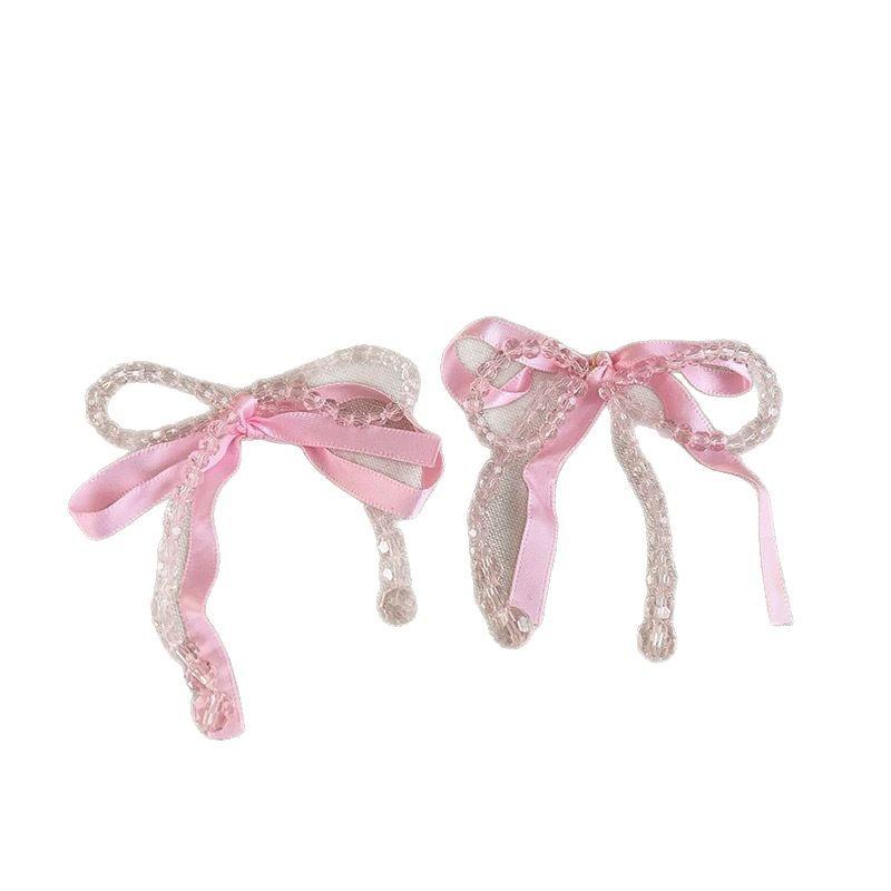 Artificial Beads Beaded Contemporary Drop Earrings