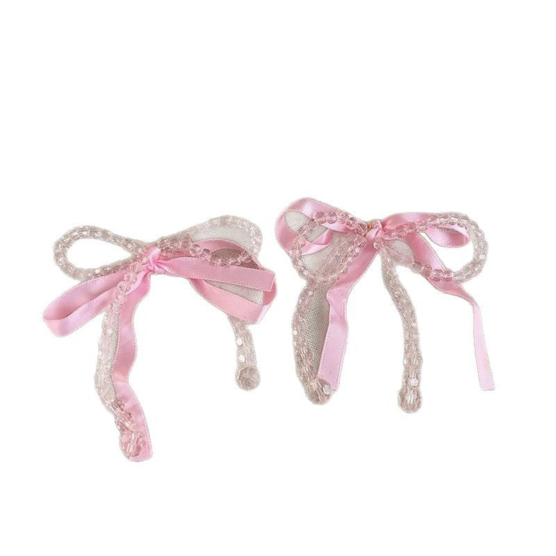 Artificial Beads Beaded Contemporary Drop Earrings