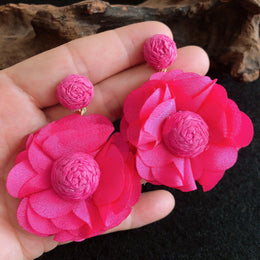 Floral Drop Earrings