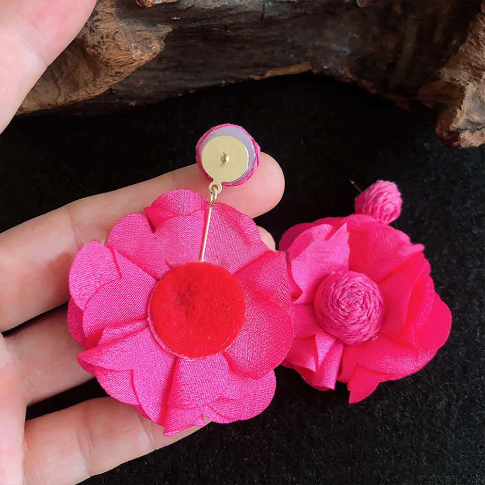 Floral Drop Earrings