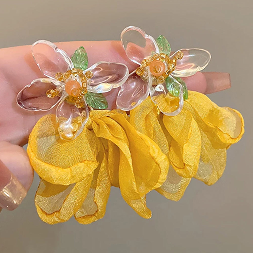 Floral Drop Earrings