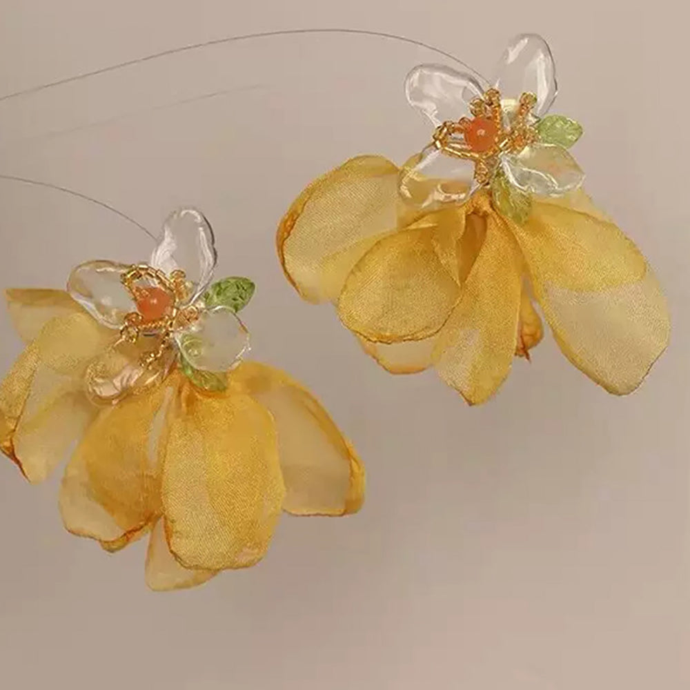 Floral Drop Earrings