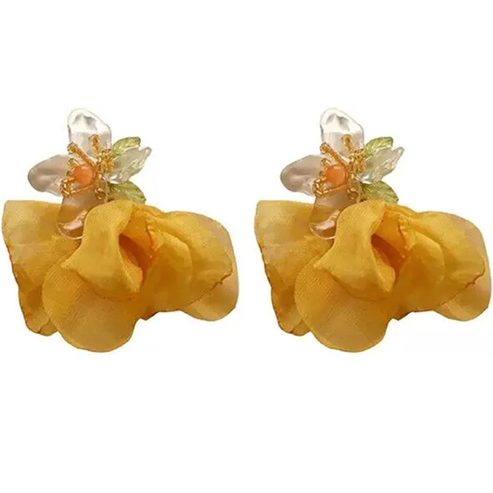Floral Drop Earrings