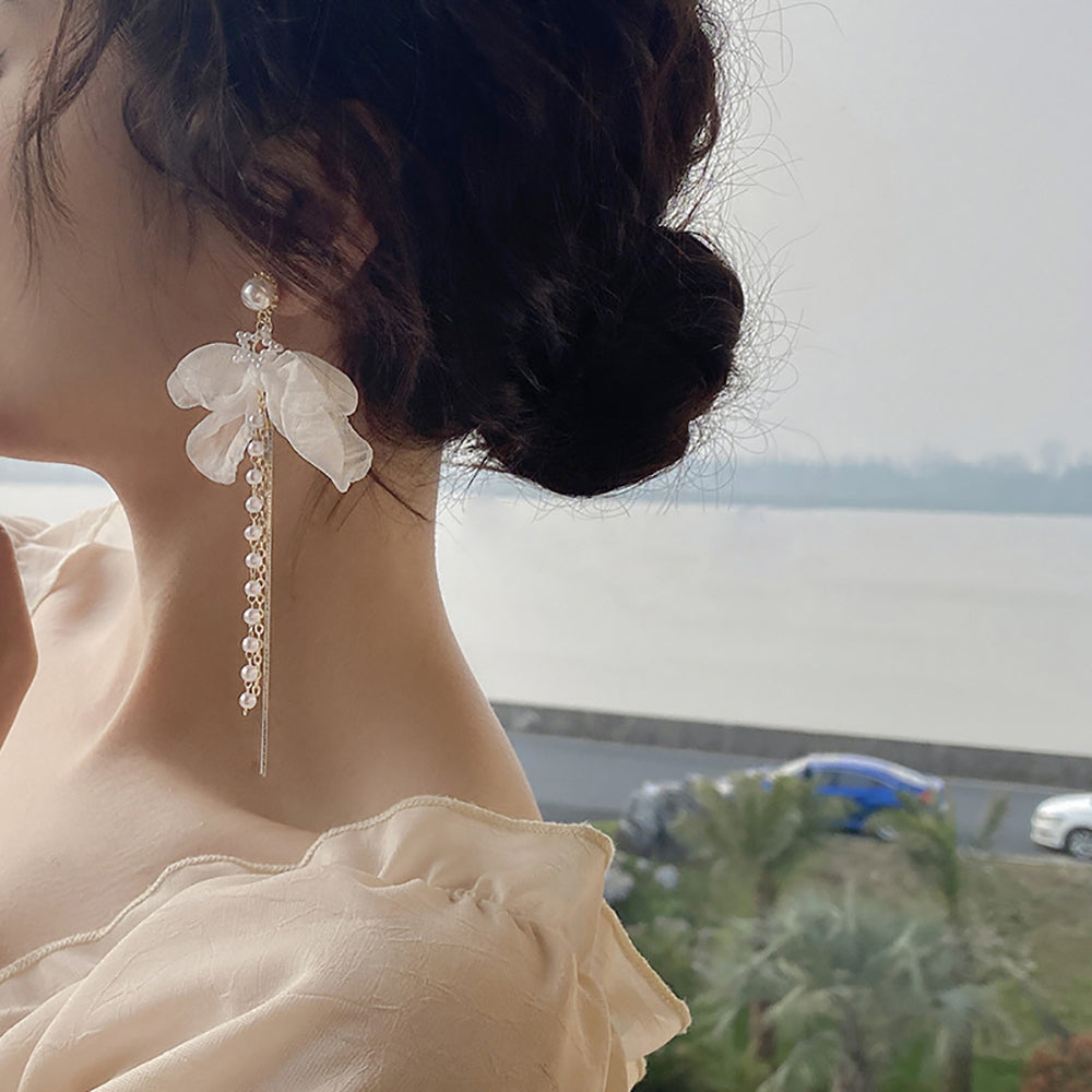 Floral Drop Earrings