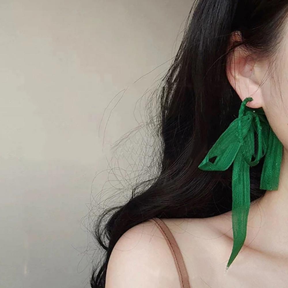 Star Shaped Drop Earrings