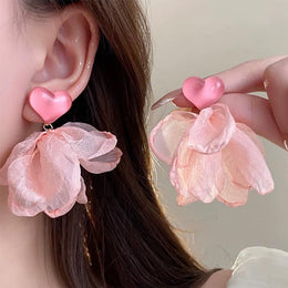 Floral Drop Earrings