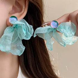 Floral Drop Earrings