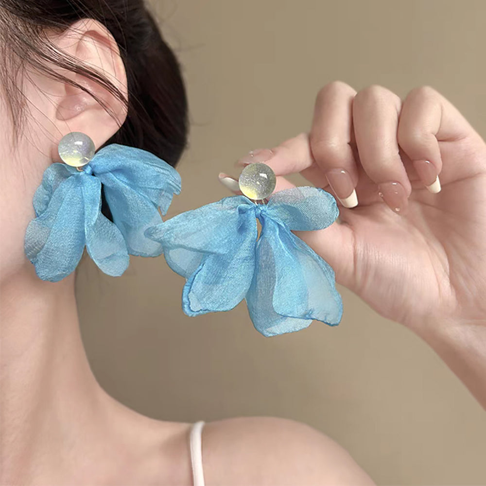 Floral Drop Earrings