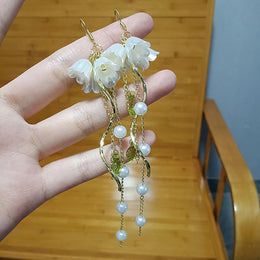 Floral Drop Earrings