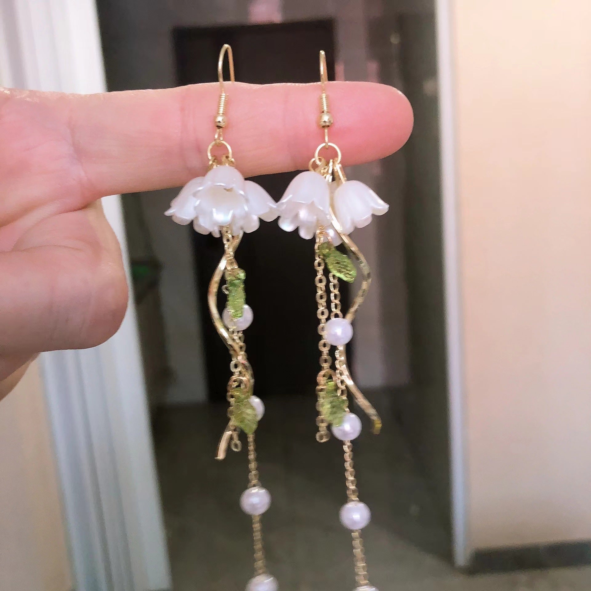 Floral Drop Earrings