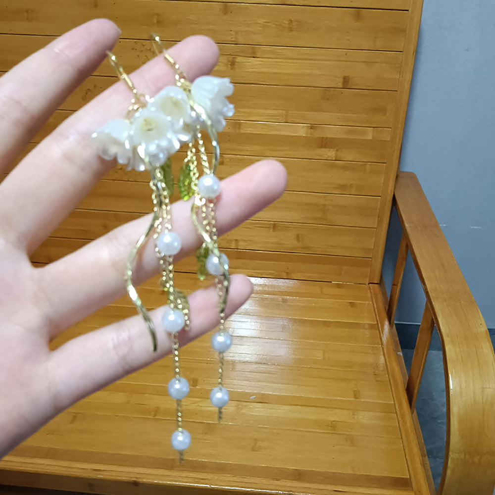 Floral Drop Earrings