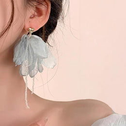 Floral Drop Earrings